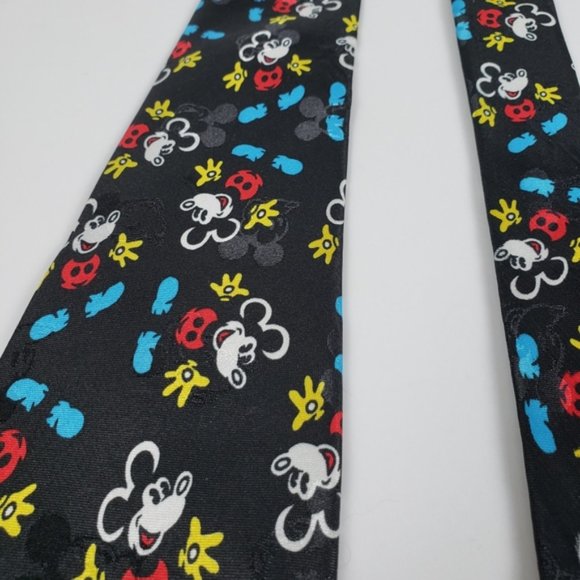 Disney & co Mickey Mouse Neck Tie - Picture 4 of 6